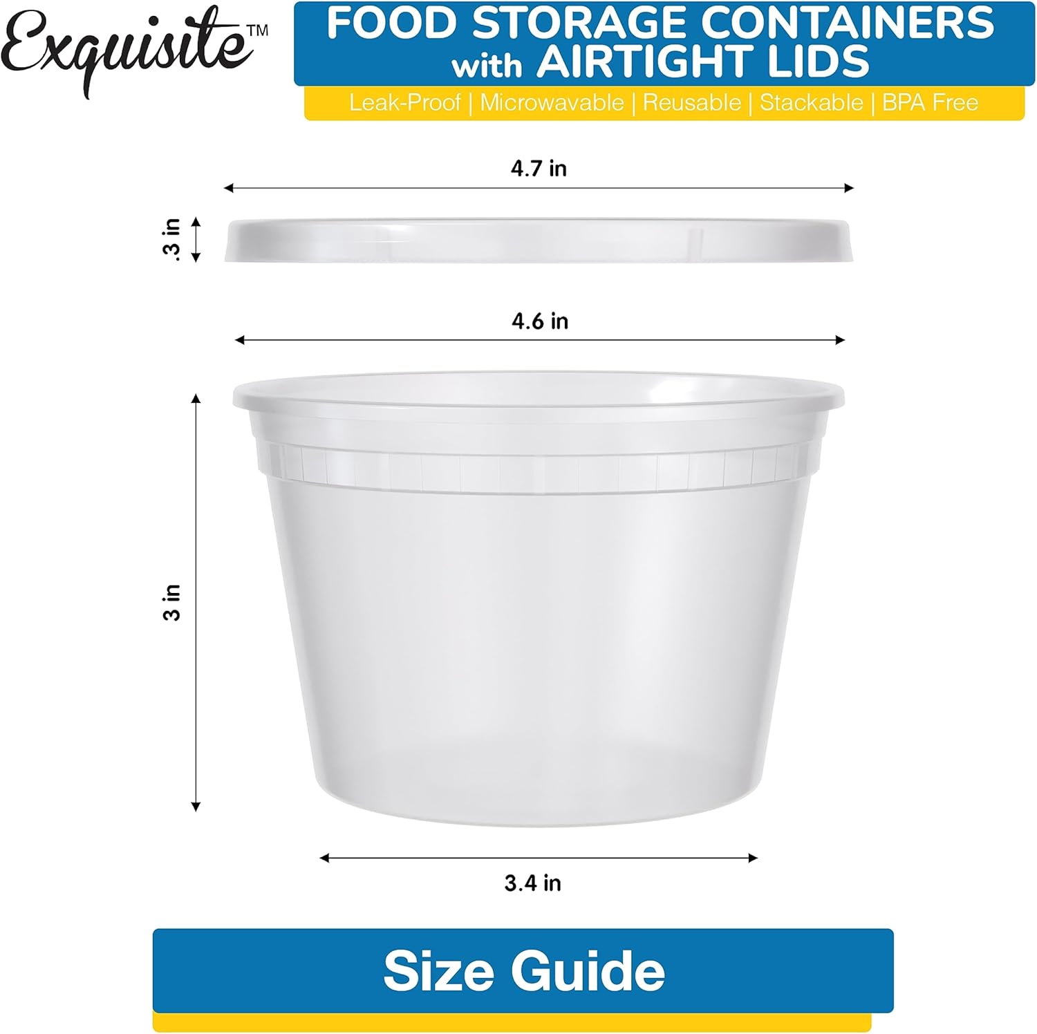 Contenedores De Almacenamiento De Alimentos De Plástico Freshware - EBay