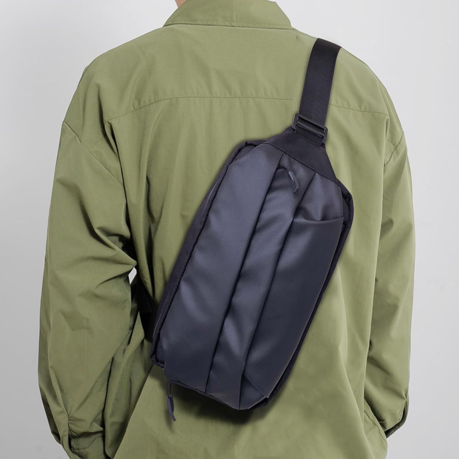 Tactical Sling Bag for Steam Deck, Nintendo Switch 2,ROG Ally X,Legion Go | EVA Bag |Trave & Daily Use Waist Packs (Medium) - Image 2