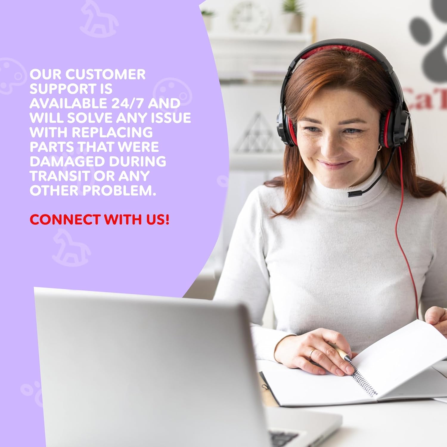 Cateam Wooden Step Stool for Kids and Toddlers – Set of 4 – Natural – Extendable Legs Kids Chair – Sensory Table Seat – Children's Round Sitting Furniture with Leveling Feet and Anti-Slip Pads