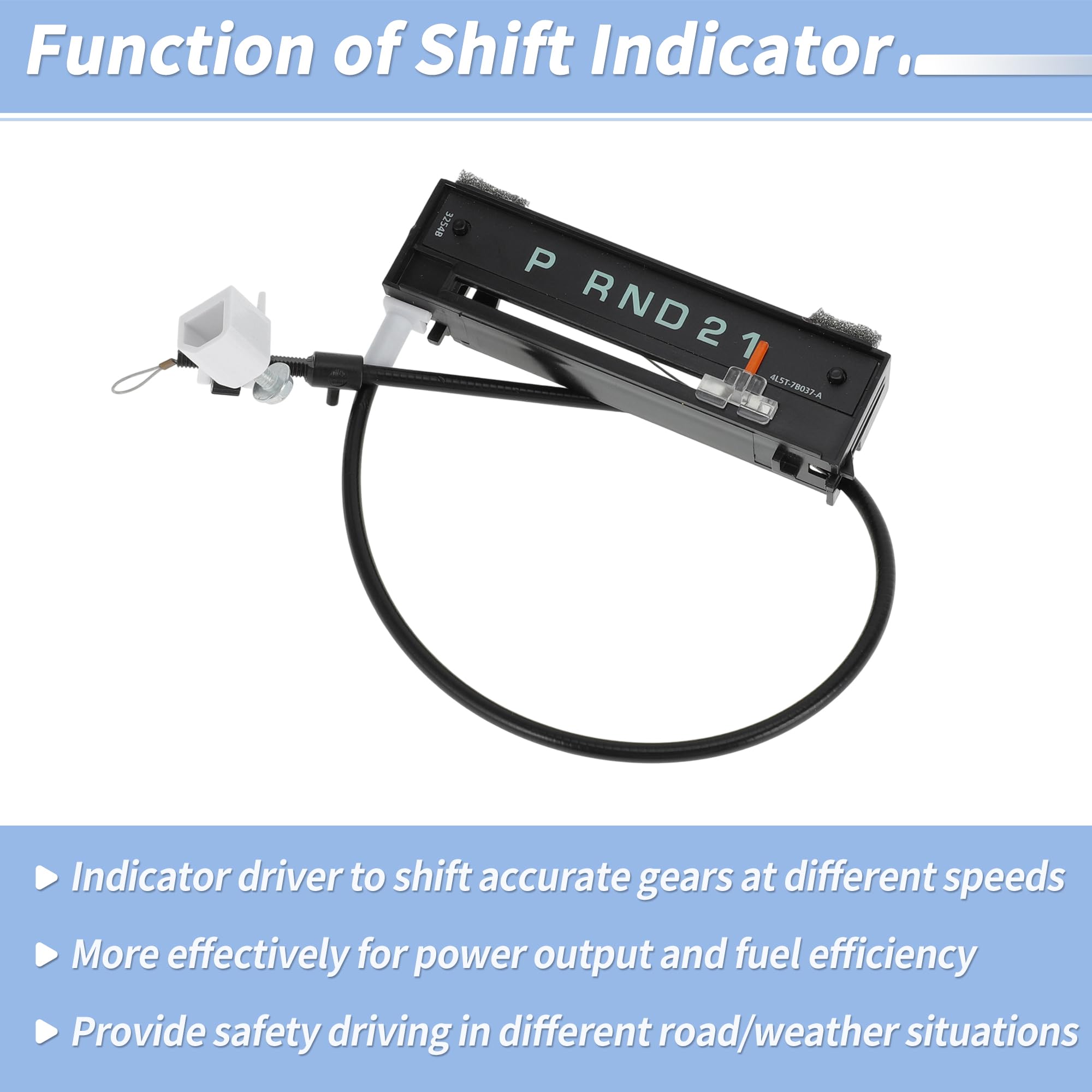 ACROPIX Gear Shift Indicator Assembly for Ford for Ranger 2004