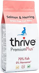 thrive Cat PremiumPlus Dry Food- SALMON &amp; HERRING 1.5kg