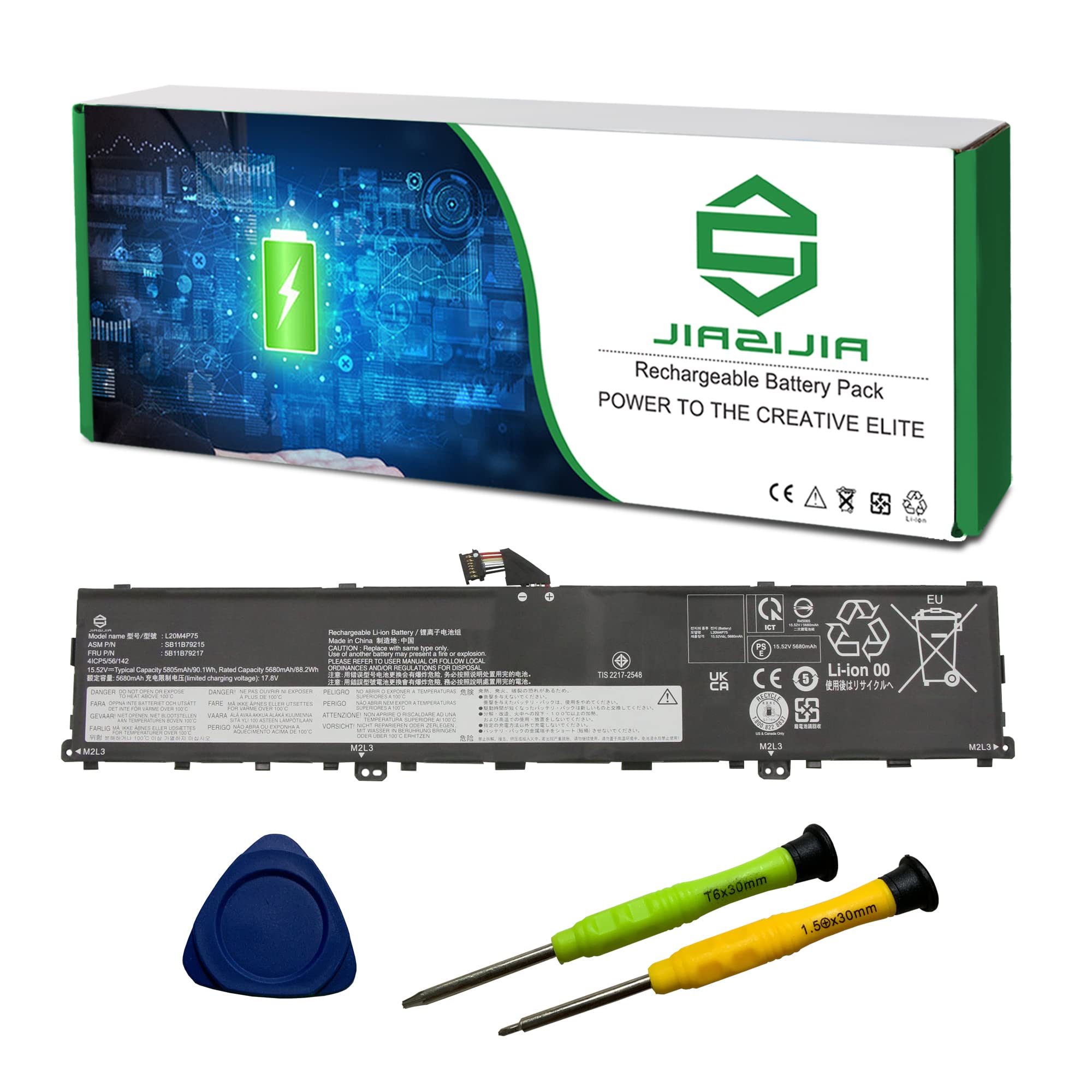 Amazon.com: JIAZIJIA L20M4P75 SB11B79215 5B11B79217 Laptop