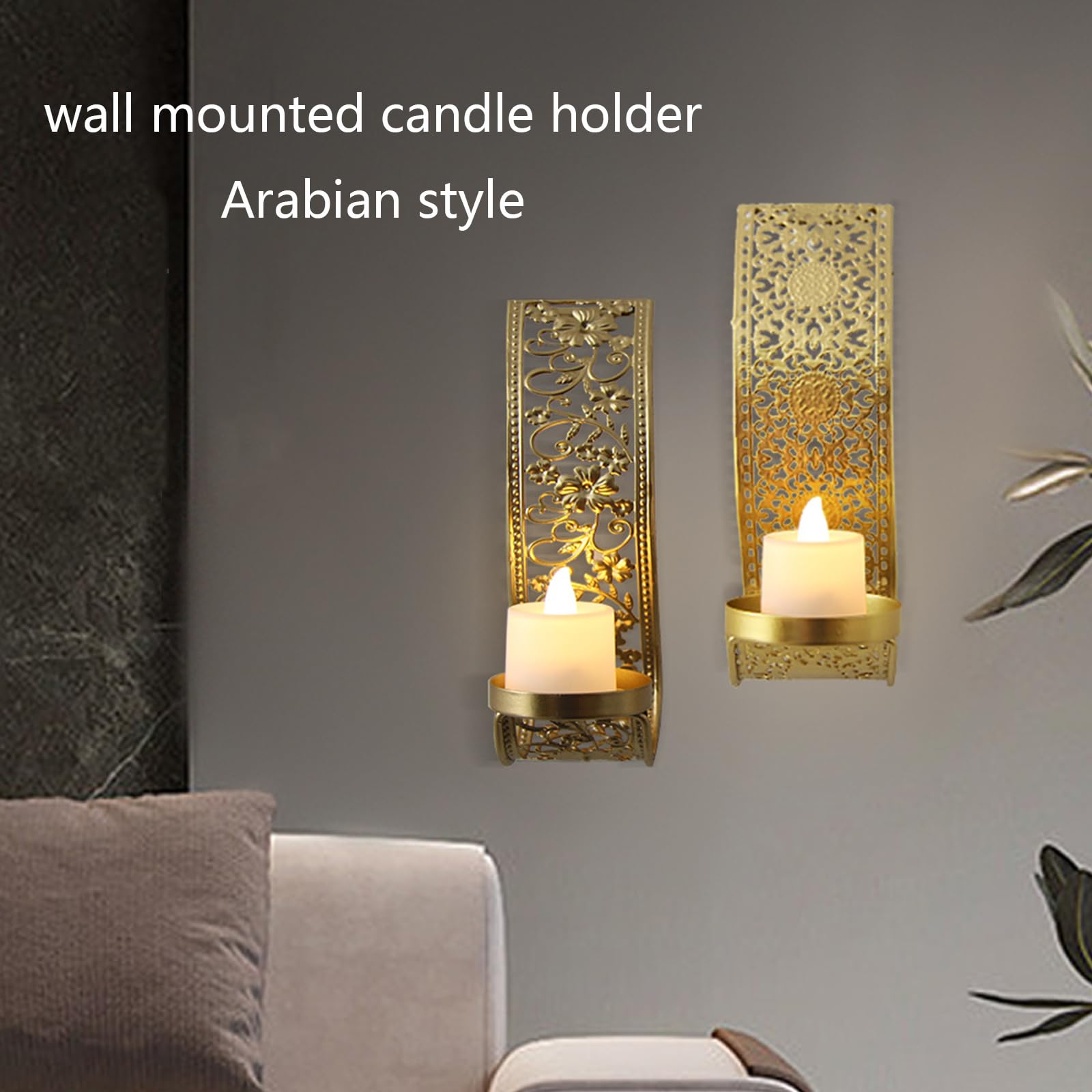 アラビア　壁掛けキャンドルスタンド アラビア壁掛けキャンドルスタンド