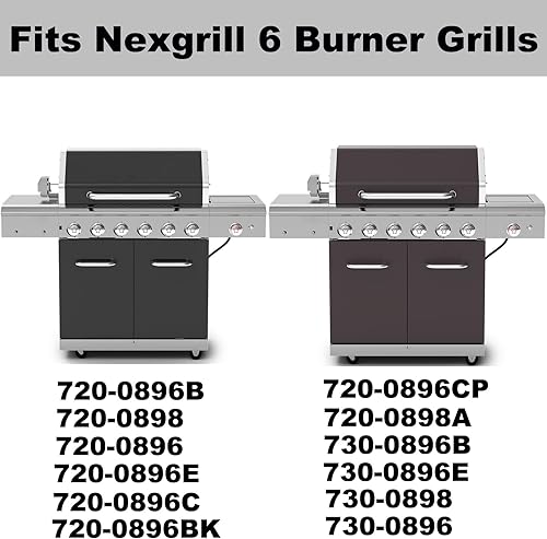 Miniatura 10 de 463347519 463243518 Piezas de repuesto para quemador de tienda de calor Charbroil 5 6 quemador 463245917 463243519 463373019 463275517 G470-0004-W1A
