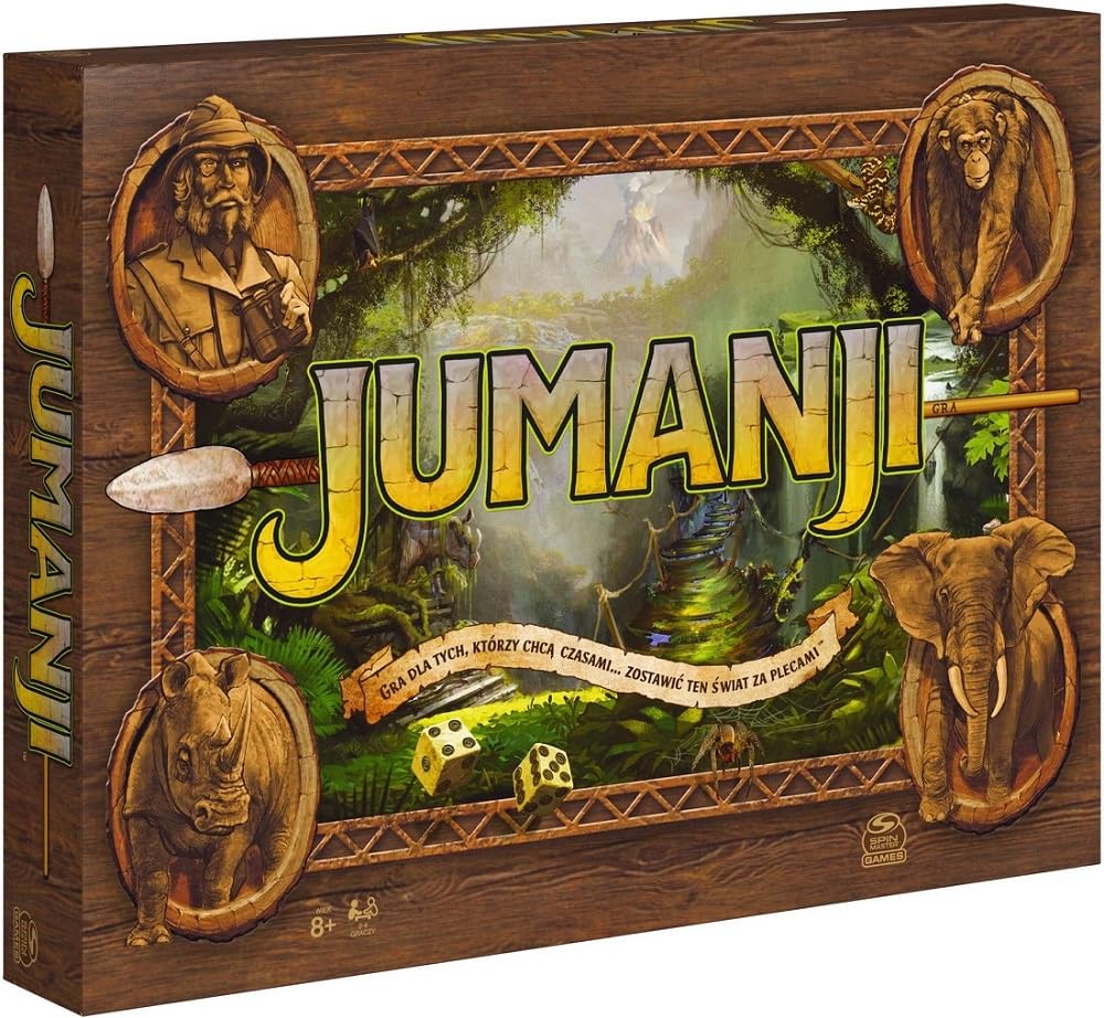 Juego de mesa Jumanji de Spin Master, edición clásica familiar 5