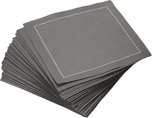 Servilletas de Cinco Estrellas Servilletas de Algodón para Cóctel, Servilleta para Bebidas, Servilleta para Bar, Servilletas para Fiesta,