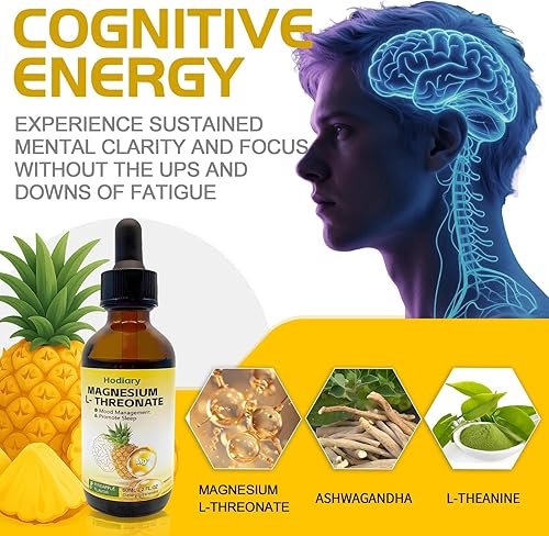 Miniatura 3 de Gotas de L-treonato de magnesio para dormir y estado de ánimo