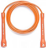 Vista 8 de Elite Jumps Cuerda de saltar Core – Cuerda de saltar ajustable para interiores y exteriores para entrenamiento y fitness – Cuerda de saltar de PVC