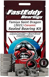 FastEddy Bearings Compatible with Tamiya Saint Dragon (2021) Ceramic Sealed Bearing Kit