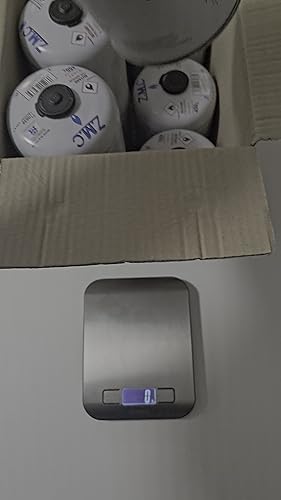 Z.M.C 1 x gaspatronen 450 g, propaan/butaangas 900 ml, gaspatroon EN417, Euroschroefdraad schroefaansluiting, schroefpatroon voor onkruidbrander, universele drukgasbus met schroefventiel