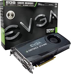 EVGA GeForce GTX 680 2048MB GDDR5, DVI, DVI-D, HDMI, DisplayPort, 4-way SLI Ready Graphics Card Graphics Cards 02G-P4-2680-KR