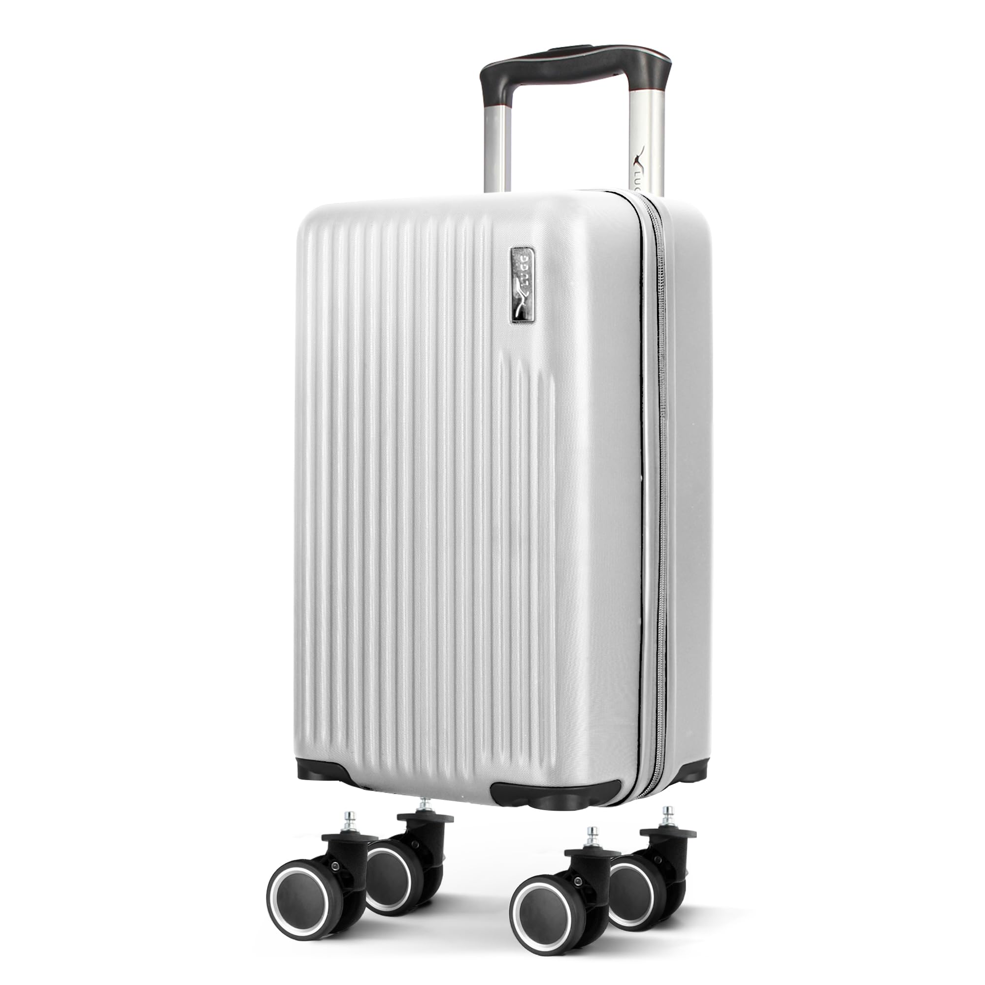 Lugg 40Cm Vacay Underseat 1.8Kg Suitcase Abs Luggage40 X 30 X 20 Cm (Wheels Off)Pearl from B&Q