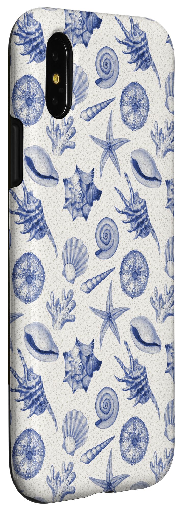 Sea Shell Coastal Beach Summer Blue Ocean Seashell Aesthetic Case for iPhone X/XS - Image 3