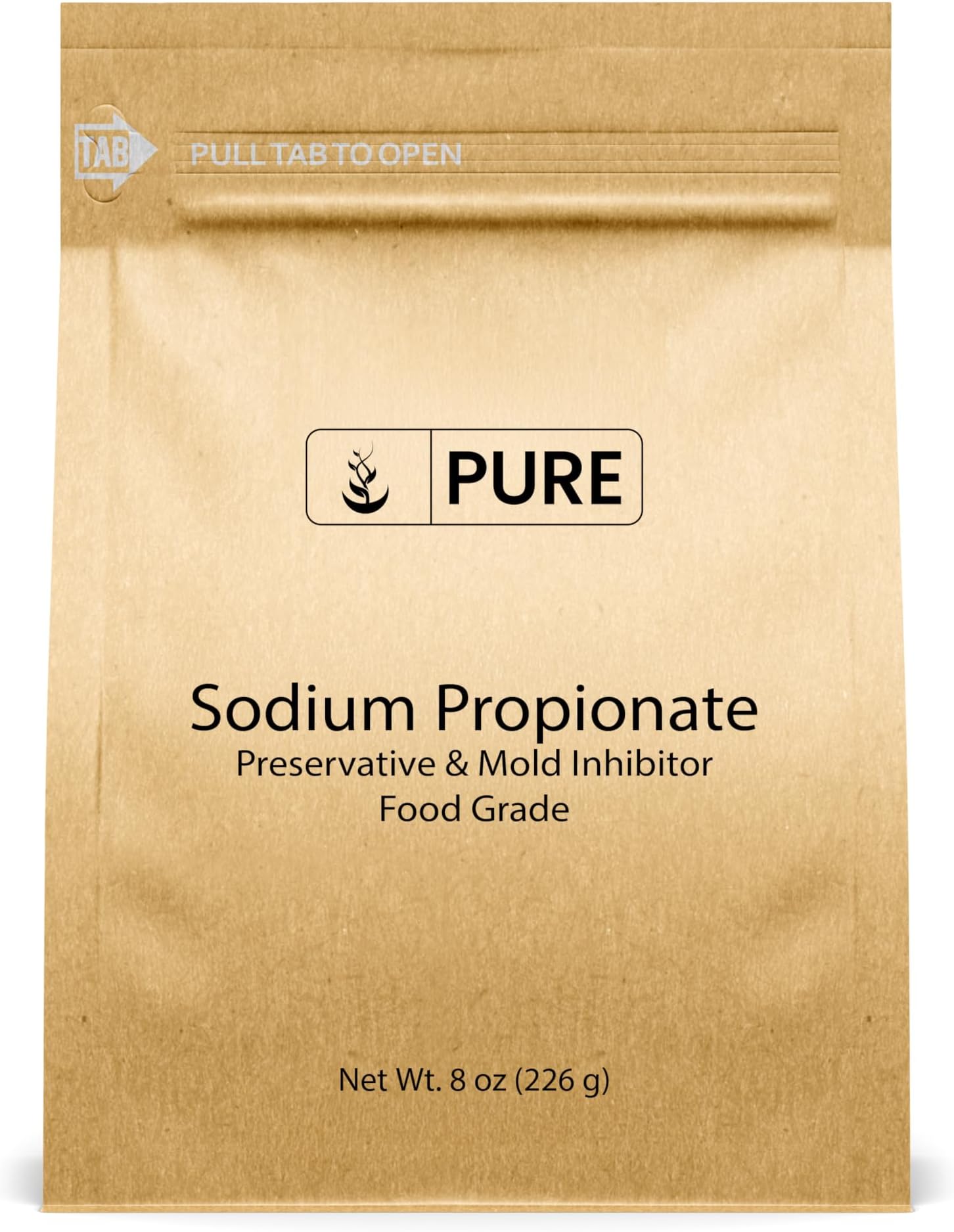 Pure Original Ingredients Sodium Propionate (8 oz) Preservative & Mold Inhibitor, Food Grade, Food Additive