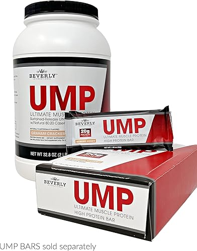 Vista 2 de Beverly International Ultimate Muscle Protein, Rocky Road, 2.05 libras, proteína en polvo, 1