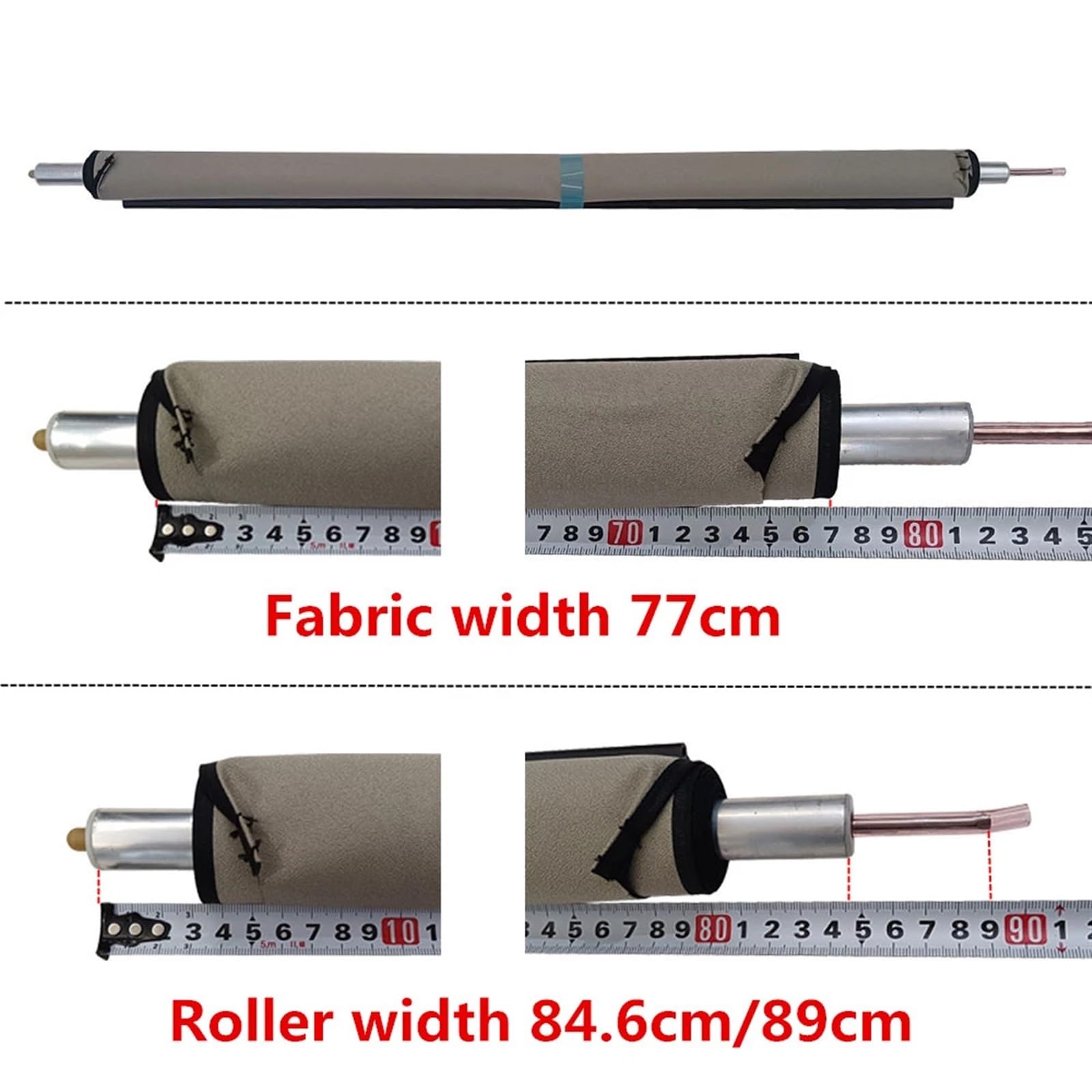 Parasole finestrini laterali auto Per Jeep Per Grand Per Cherokee 2011-2017 Auto Panorama Tetto Apribile Tenda A Rullo Tenda Parasole Assemblea Di Copertura Parasole Auto (Colore : Beige)
