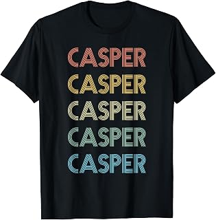 Casper Wyoming Pride Vintage State WY Retro 70s T-Shirt