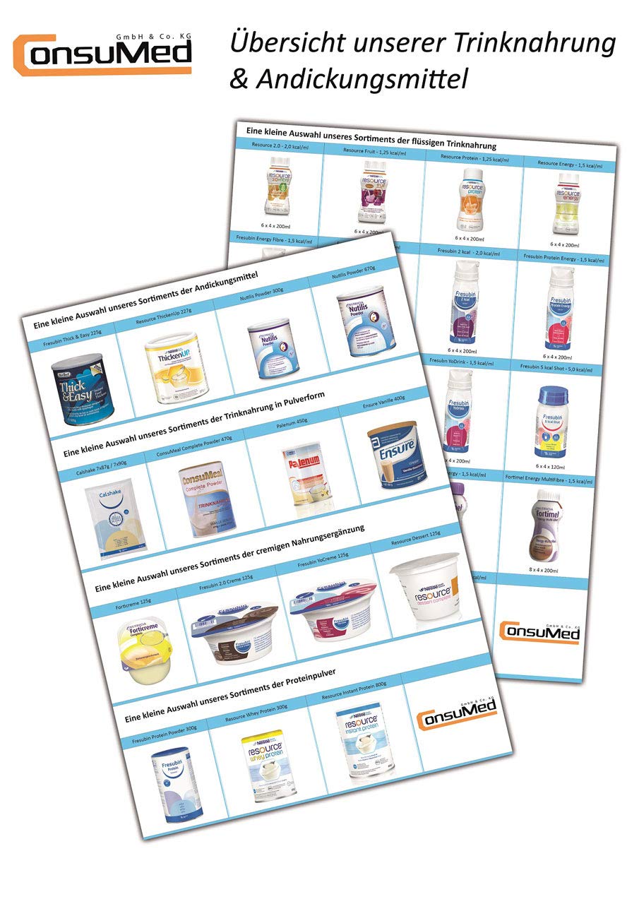 20x 200ml Fresubin Energy Fibre DRINK Schokolade - im exclusiven ConsuMed Bundle inkl. Produktplakat