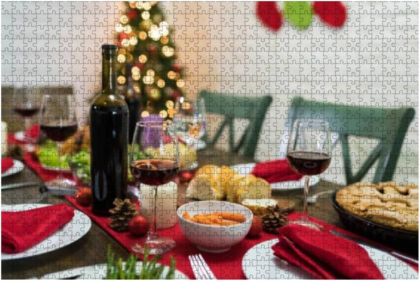 Jigsaw Puzzles 1000 Pieces for Adults Kids Exciting Meal