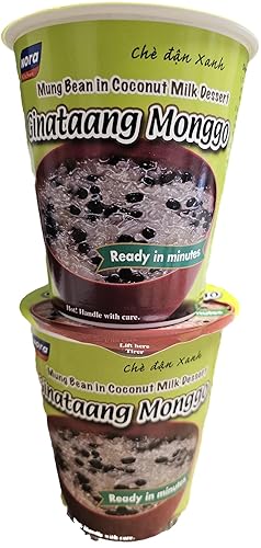 Miniatura 6 de Nora Paquete de 12 Champorado de Chocolate 2, Sopas de Pollo 2, Ginataang Monggo 2, Ginataang Mais 2, Beef Goto 2, Ube Champorado Peso Neto 2.6oz