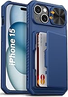 Vista 24 de Vihibii Funda tipo cartera para Google Pixel 9a con tarjetero (4 tarjetas), [bloqueo RFID], cubierta de cámara deslizante y bordes elevados