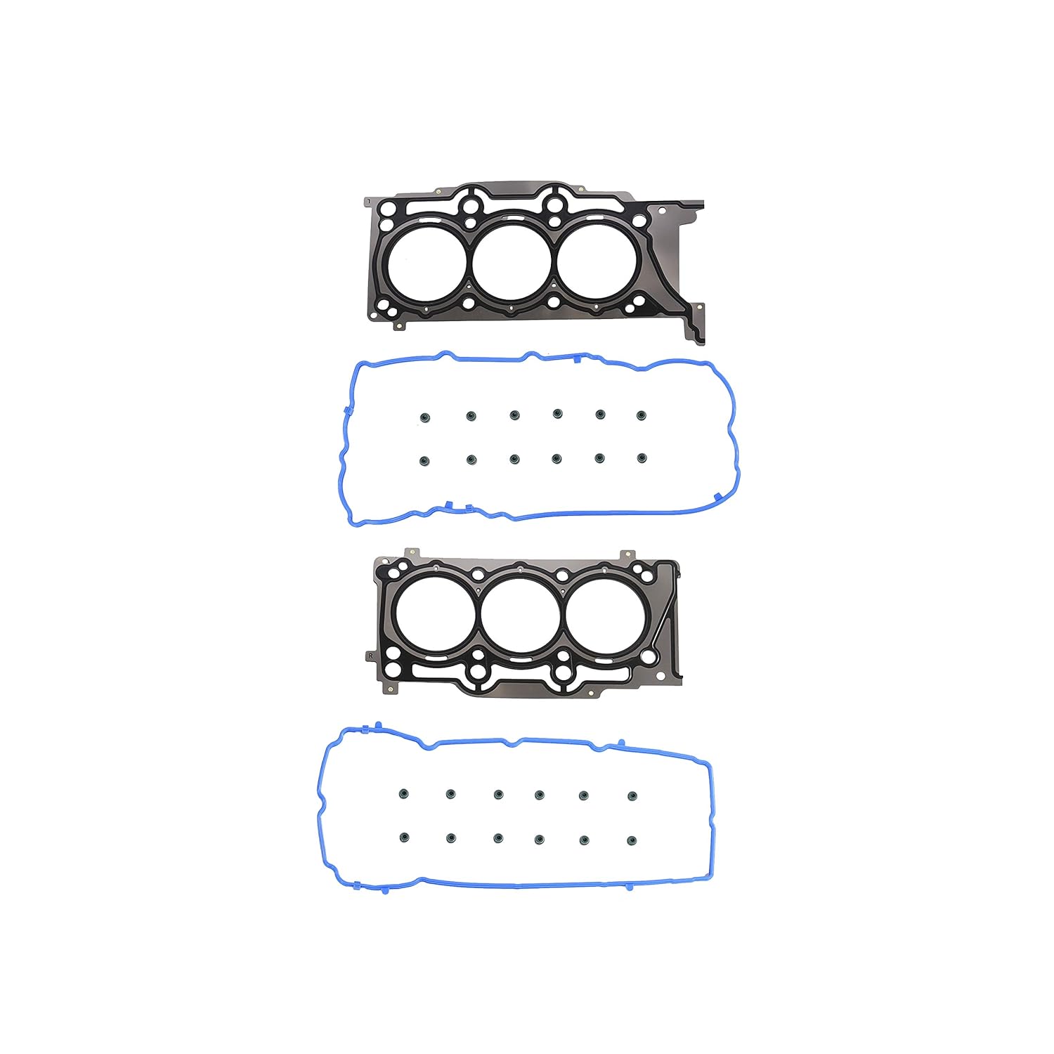 DNJ HGS1169 Head Gasket Set for 2011-2022 Chrysler, Dodge, Jeep, Ram, Volkswagen 1500, 1500 Classic, 200 3.6L V6 24V DOHC 3604cc
