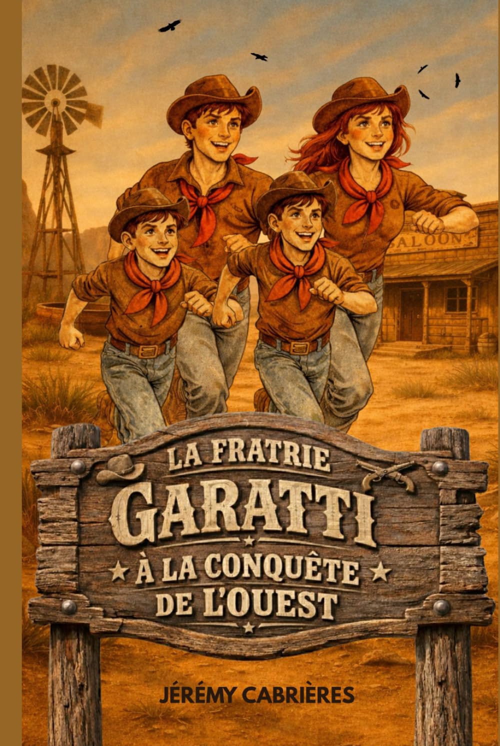 La fratrie Garatti à la conquête de l'Ouest