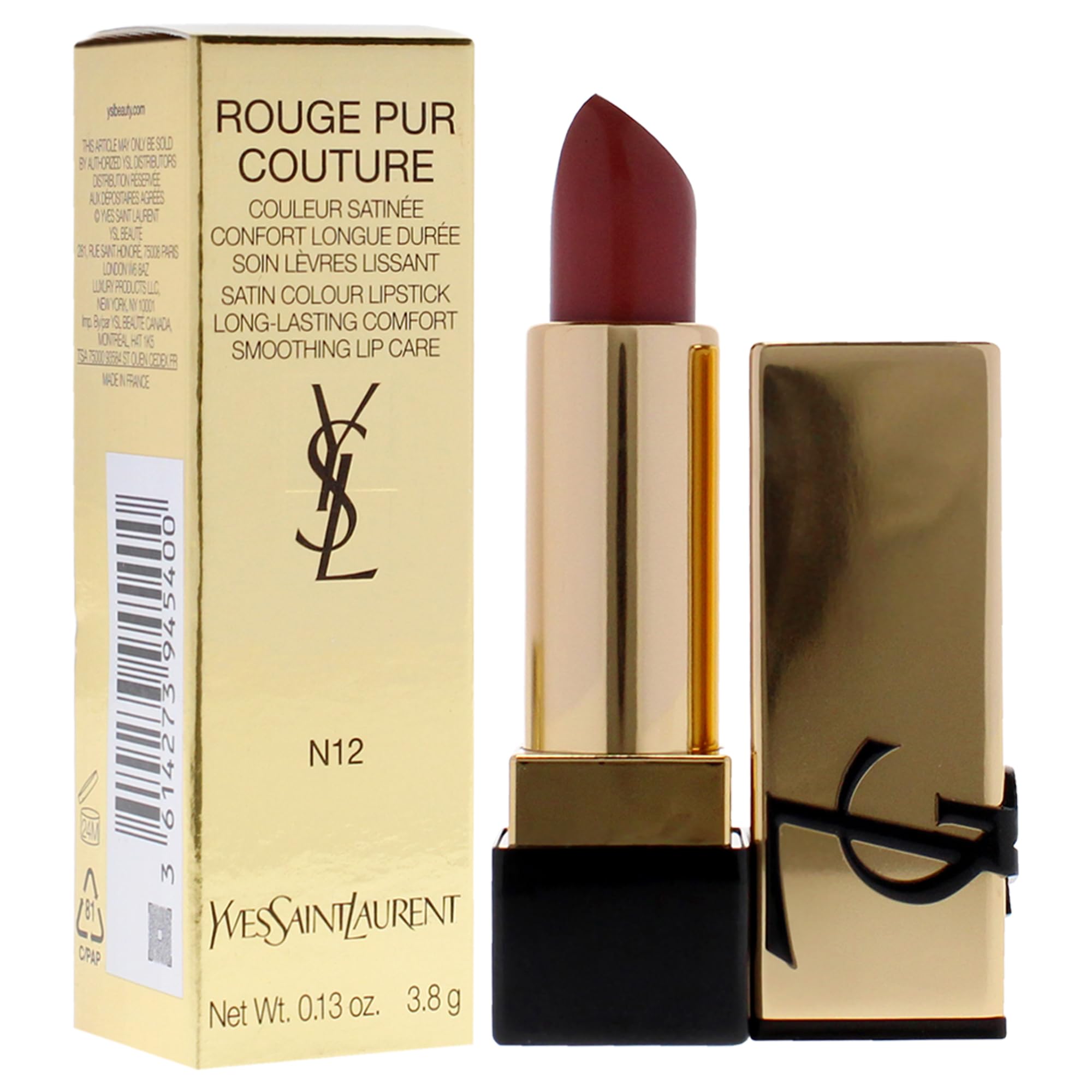 Rouge Pur Couture - Rossetto Satinato - Nude 12 - 3,8g