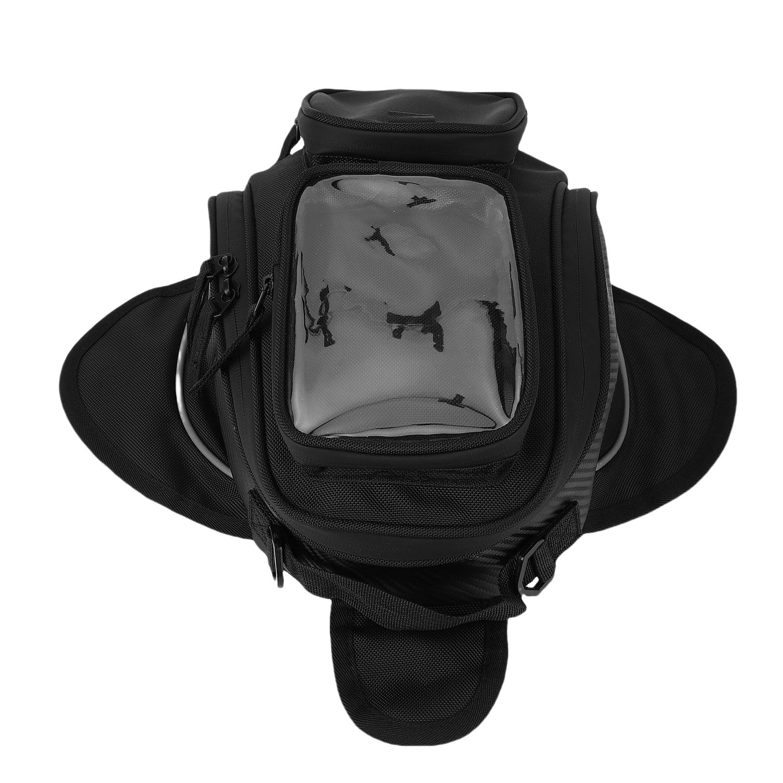 KIMISS Sac de Réservoir Magnétique pour Moto, Universel Résistant à l'eau avec Sac de Réservoir de Carburant Magnétique Super Puissant pour, Suzuki, Kawasaki, Etc.