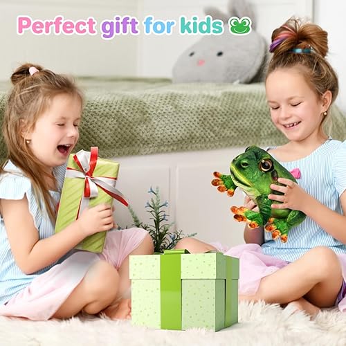 Miniatura 6 de Madzee Peluche realista de tiburón de peluche de 12 pulgadas, suave, regalo de cumpleaños de Navidad para niños y niñas pequeños