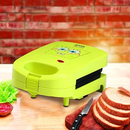 Kutchina Nora - Kidzz 500 Watt Nonstick Sandwich Maker, Yellow