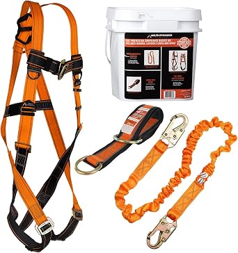 Malta Dynamics Warthog Safety Harness Fall Protection Kit w/Accessories