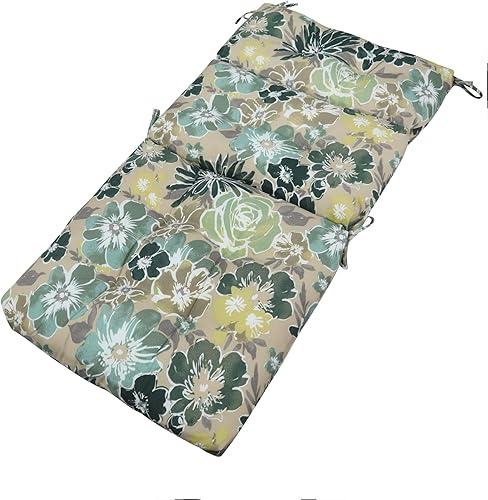 Miniatura 7 de Magpie Fabrics Cojín copetudo para silla de patio, 2 unidades, impermeable, resistente a la decoloración, para interiores y exteriores, para asiento