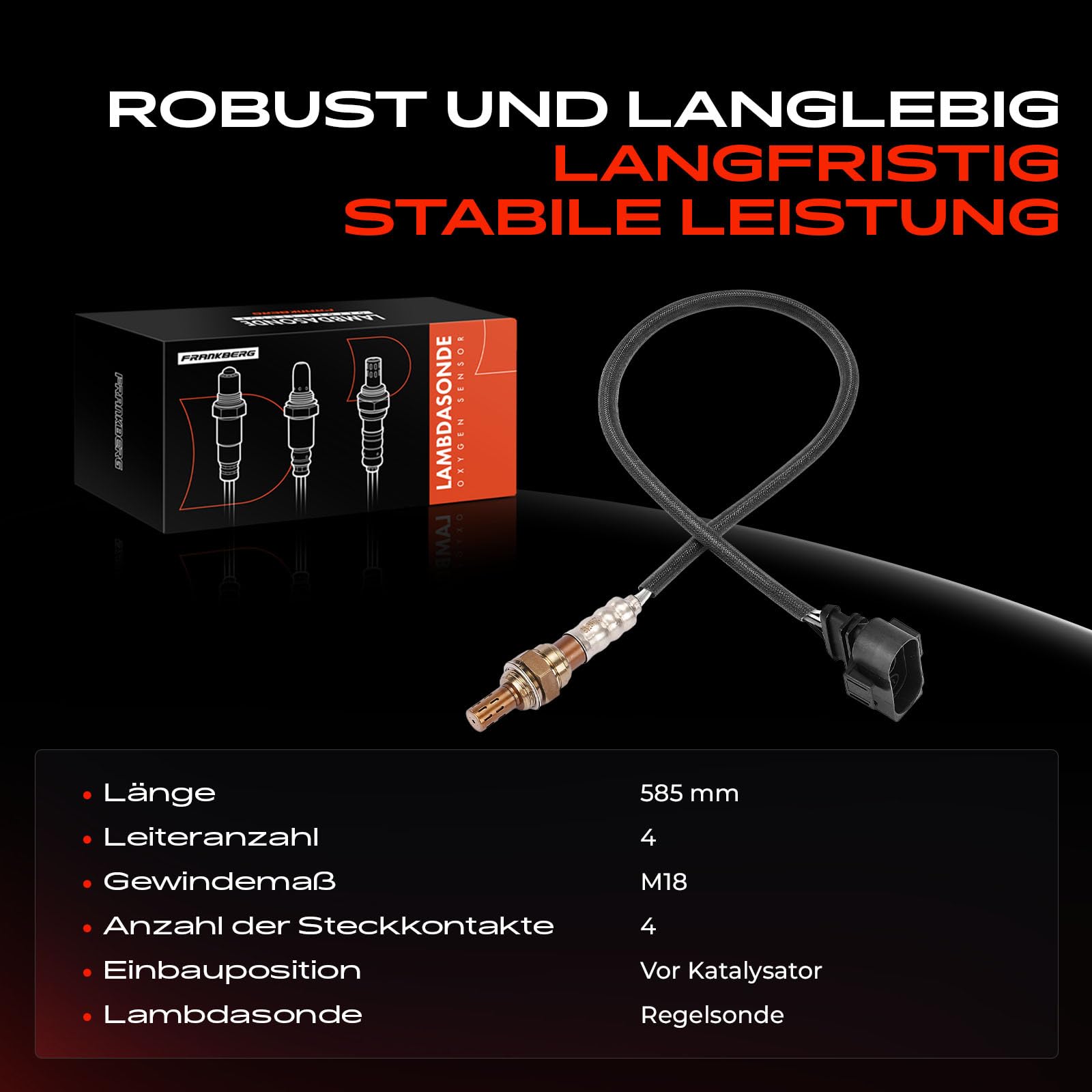 Lambdasonde Regelsonde vor Kat für A4 A6 A8 Cordoba Ibiza Inca Toledo Caddy Golf P-a-s-s-a-t Polo V-e-n-t-o 1.0L 1.4L 1.6L 1.8L 2.4L 2.7L 2.8L 1993-2002 0258003542