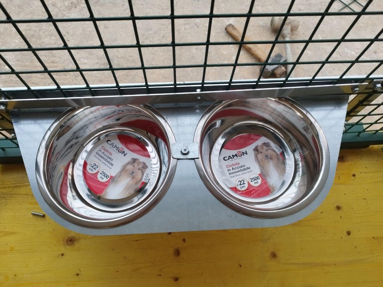 Ciotole girevoli per cani rotanti universali per tutte le reti