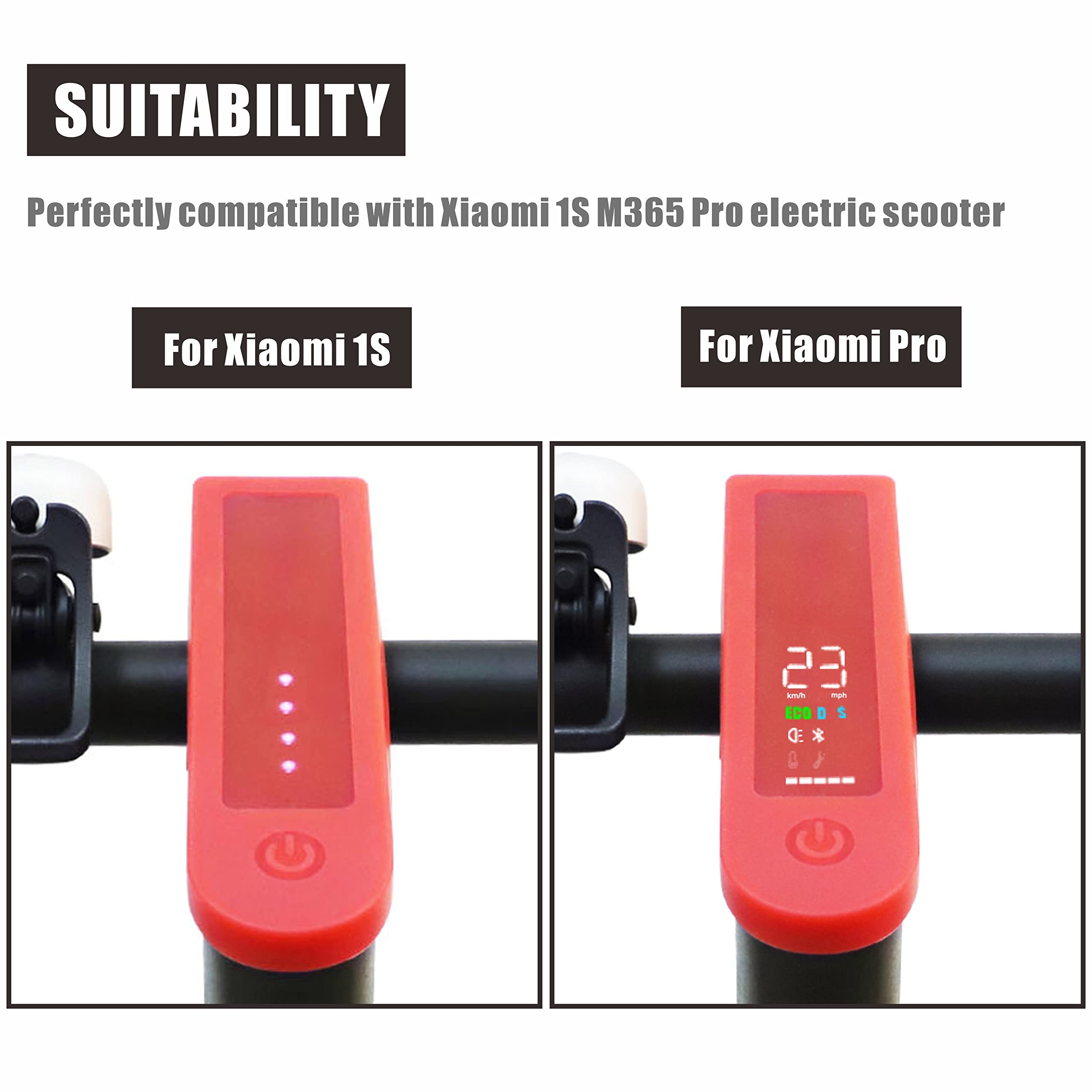 Housse Silicone Pour Cadran De Scooter M365 - Protection Doigt - Plusieurs Couleurs