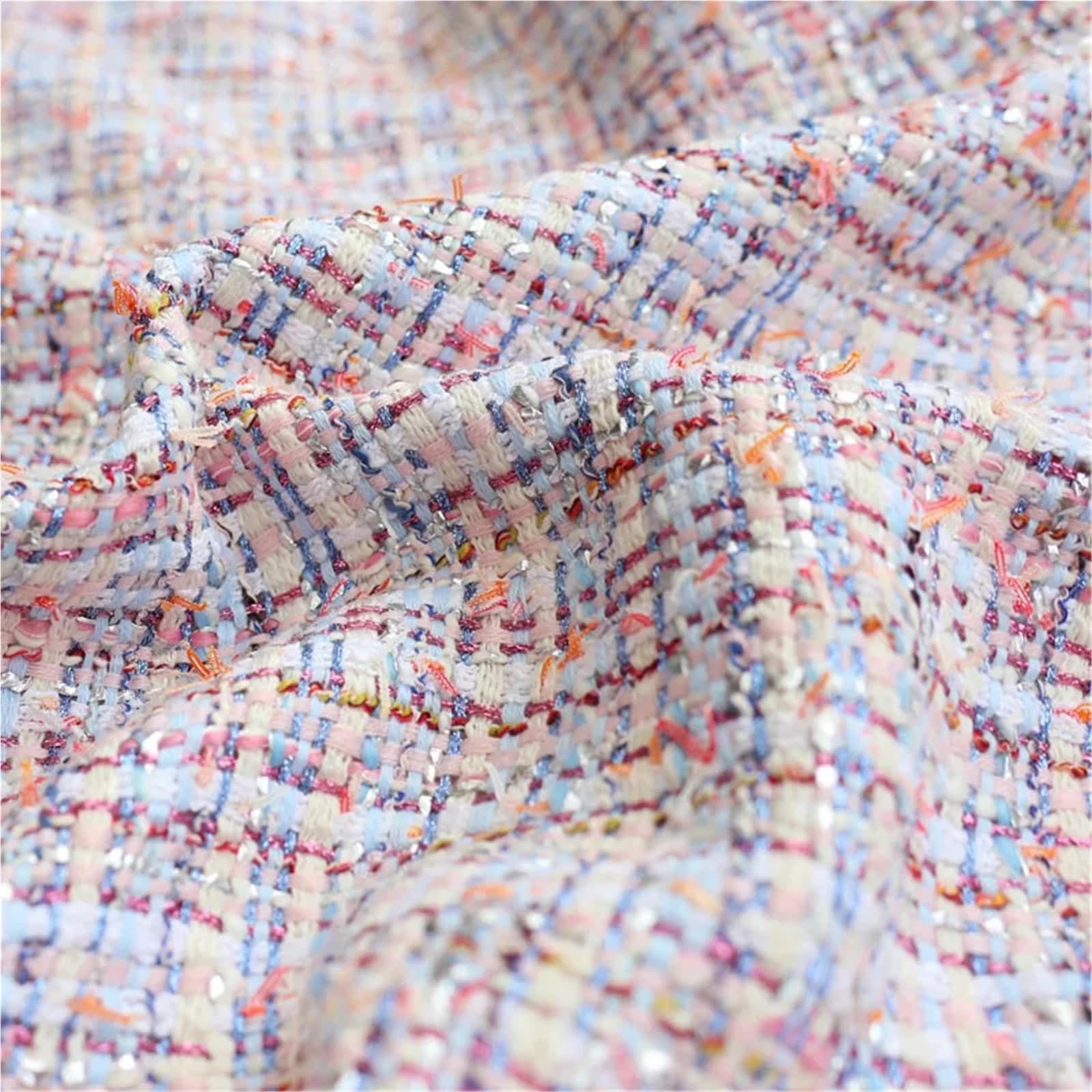 Mezcla de algodón y poliéster Tela Tweed 145x100cm for Chaqueta
