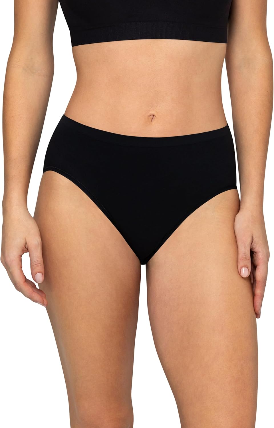 Fruit Of The Loom Women's Underwear Nylon Brief Panties