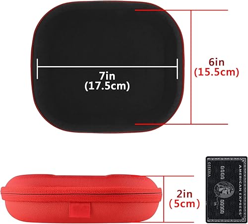 Miniatura 4 de Geekria Shield - Funda para auriculares compatible con Sony MDR-ZX300, MDR-ZX310, MDR-XB200, MDR-ZX100, MDR-ZX110, funda rígida de repuesto para