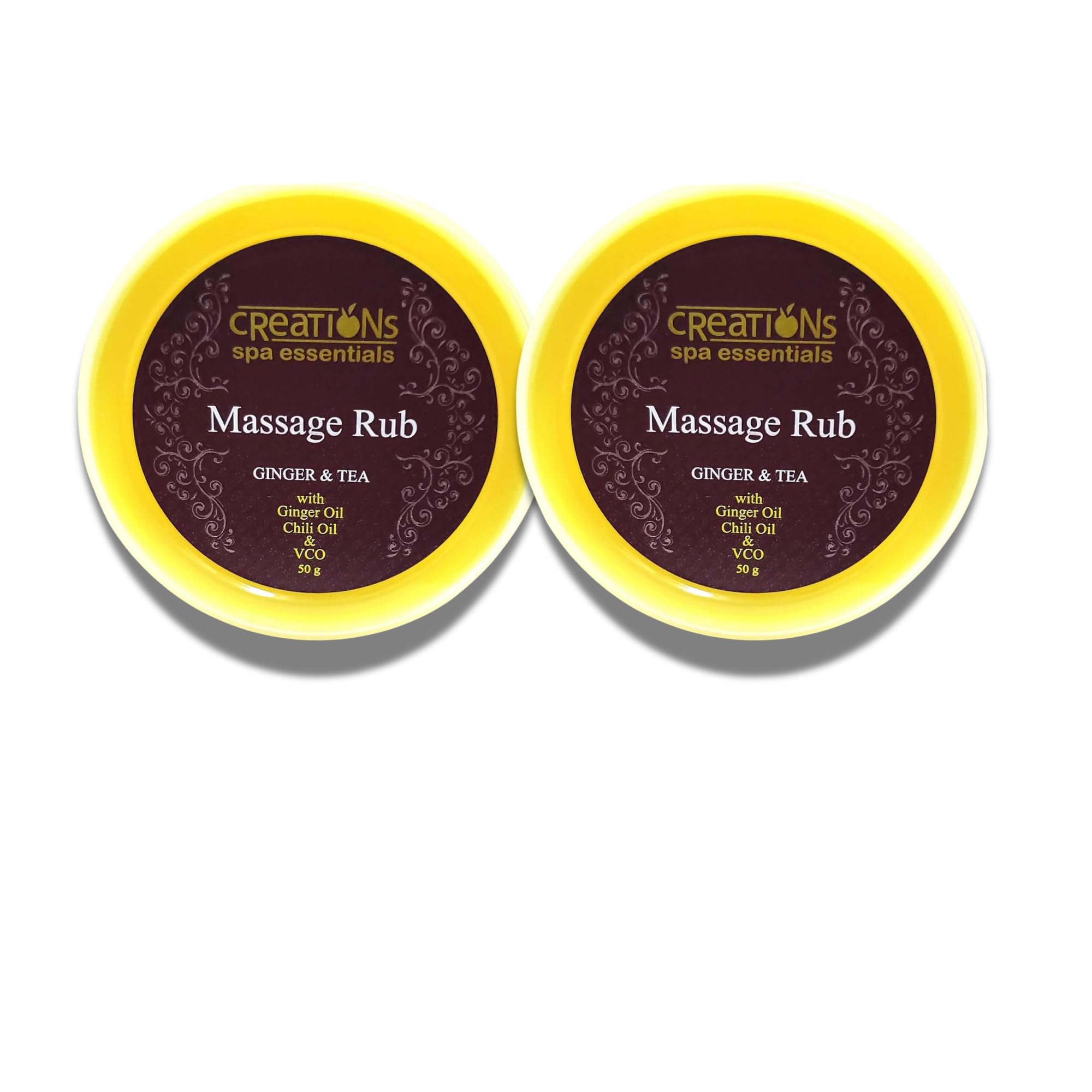 Amazon.com: Creations Spa Essentials Massage Rub, Ginger & Tea