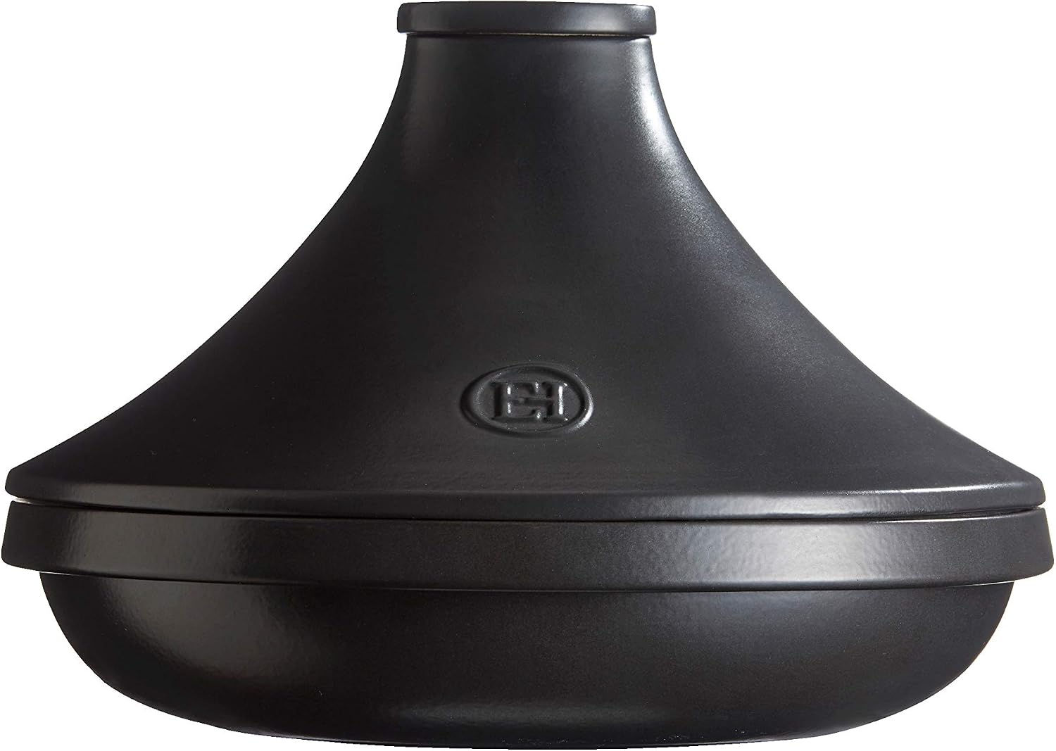 Emile Henry EH7A9566 Delight Tagine Lid/Slate Base, Ceramic, Black