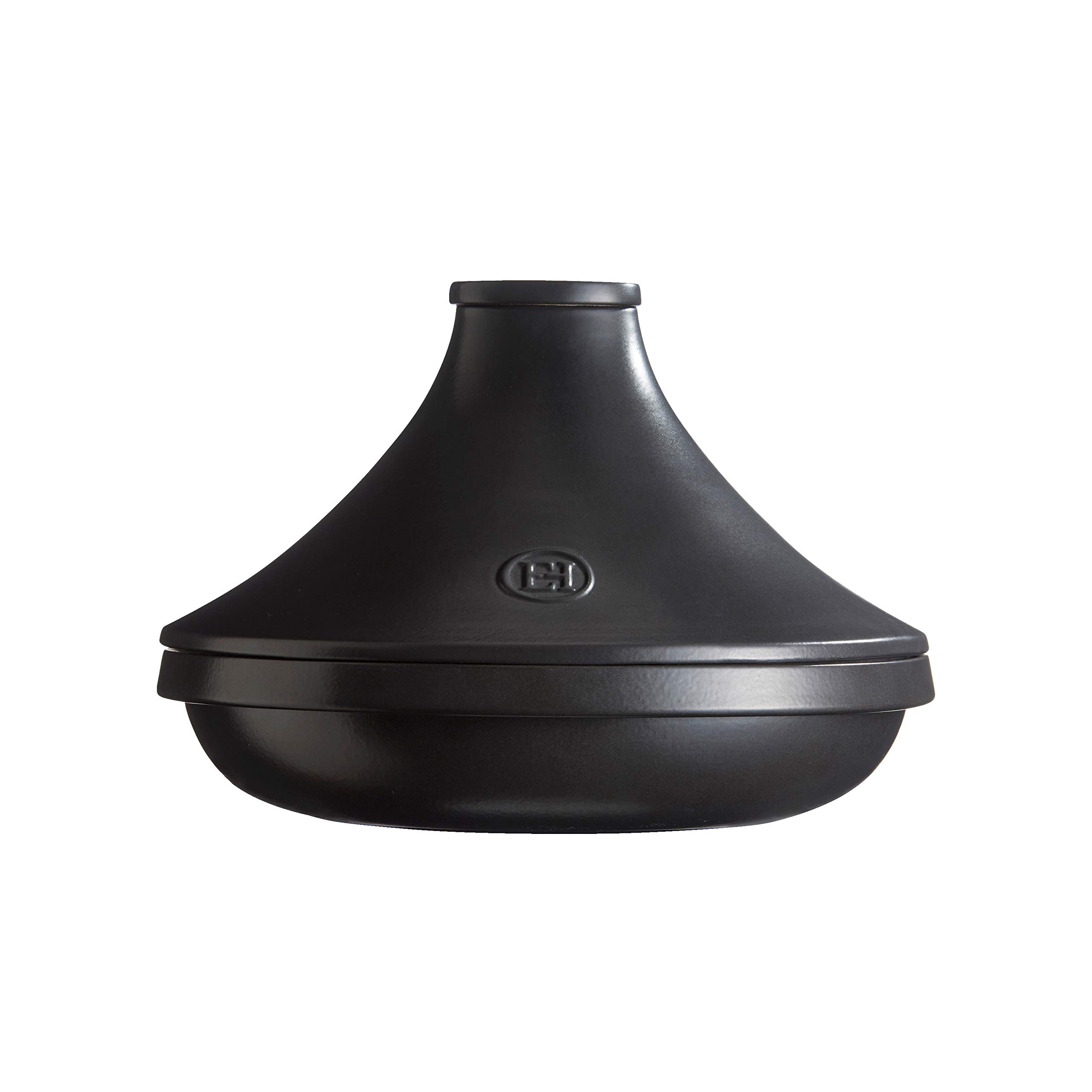 Emile Henry EH7A9566 Tajine Delight Céramique Induction, 4 litres, Noir, Ardoise