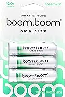 Vista 8 de BoomBoom Barra nasal Tecnología de flujo de vapor Sensación refrescante fresca Impulso natural del estado de ánimo Ingredientes simples