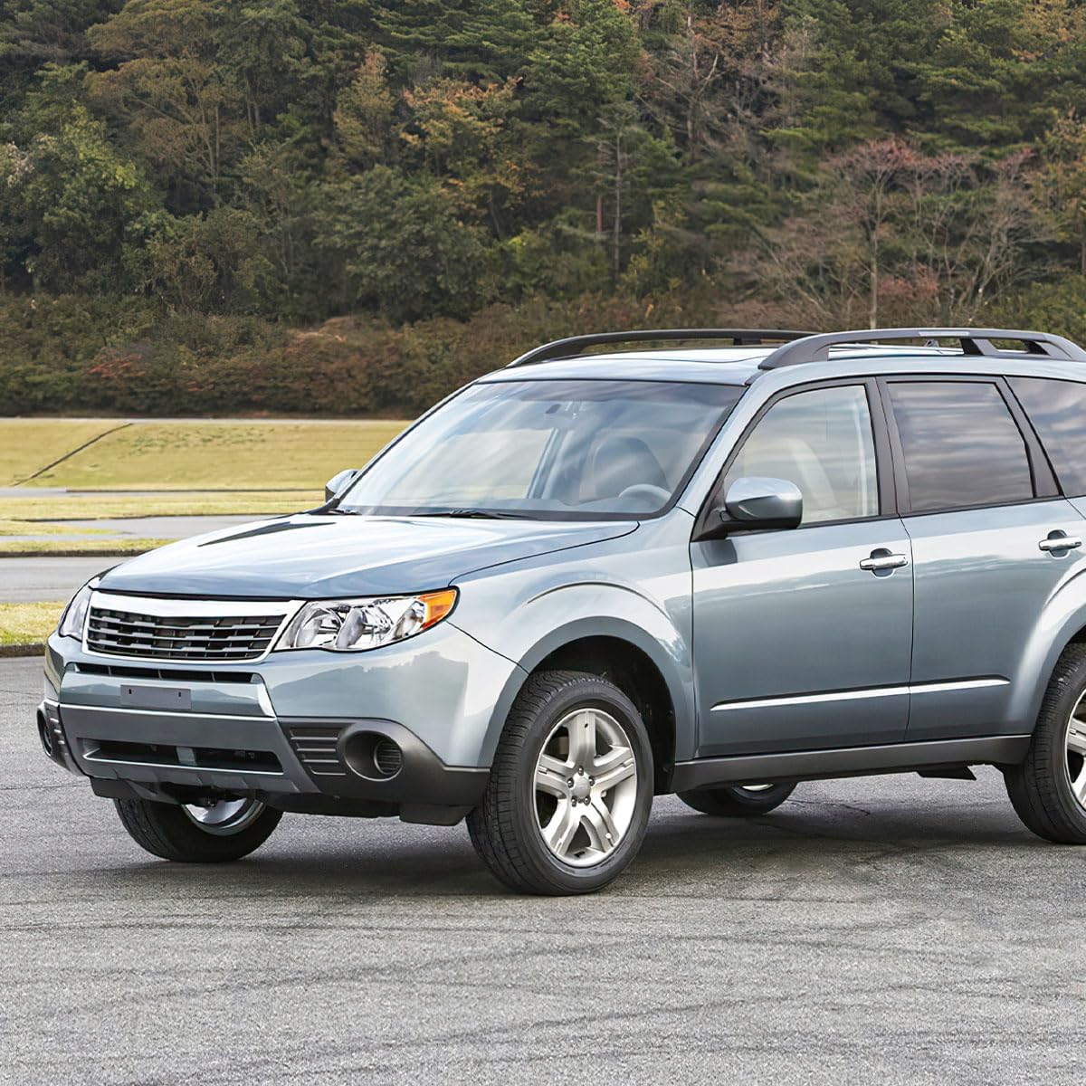 Aluminum Core Cooling Radiator Compatible with 05-15 Subaru Crosstrek Forester Impreza Legacy Outback 2.0L 2.5L NA AT