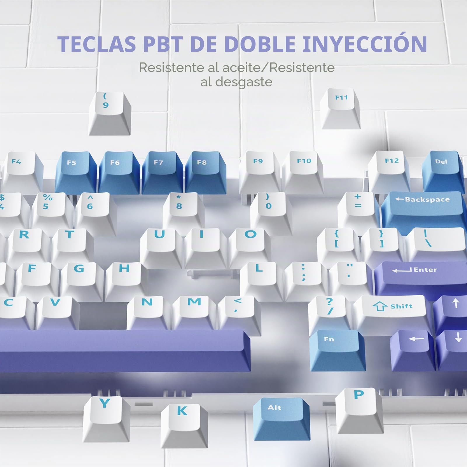RK ROYAL KLUDGE Teclado mecánico R75 con cable con perilla Volum, 75% TKL Custom Gaming Keyboard Junta Montaje RGB retroiluminado con software, perfil de cereza, interruptor plateado intercambiable en