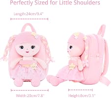 Amazon.com | Lazada Girls Backpack with Doll Toddler Toys Baby