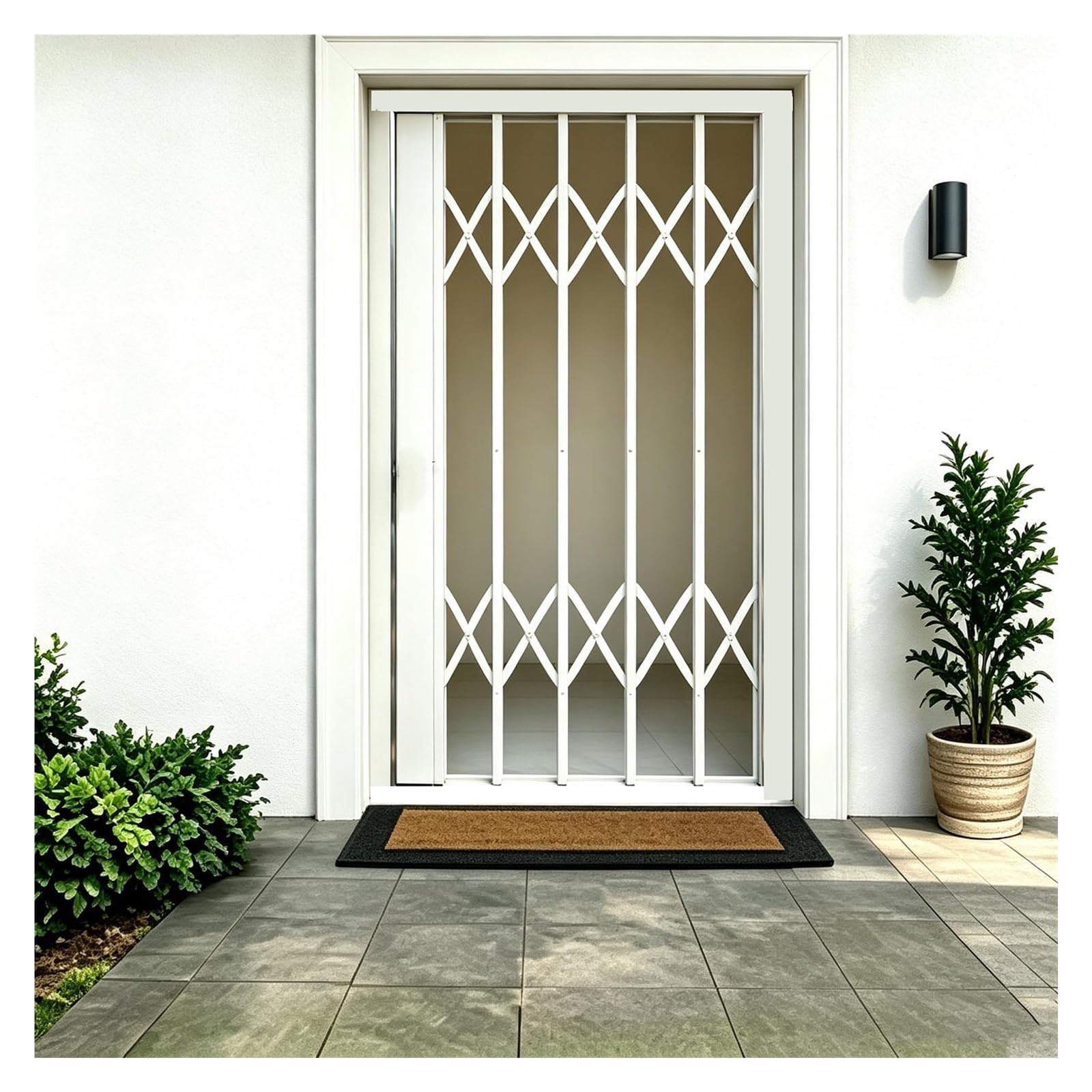 WAHHWF Fold-Away Space Saving Retractable Security Barrier