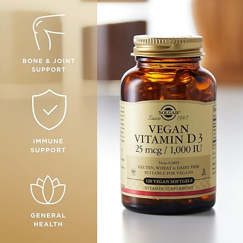 Miniatura 4 de Solgar Vitamina D3 (colecalciferol) 120 cápsulas blandas