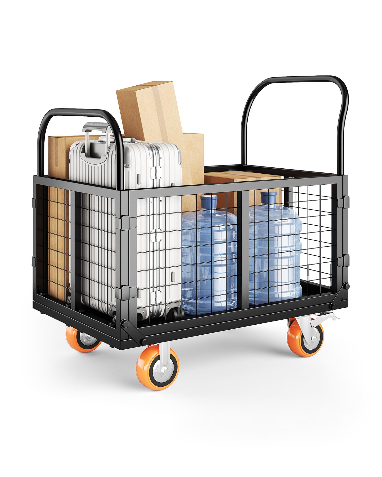 GarveeTech Platform Truck - 6-in-1 Multi-Purpose Cart -1