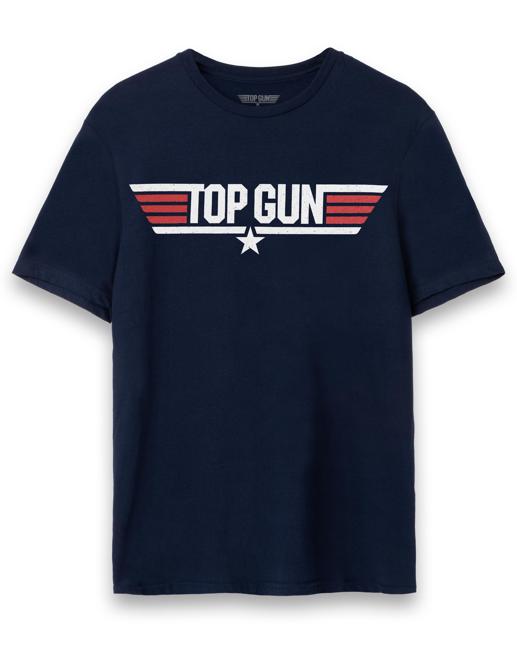 Vanilla Underground Top Gun: Maverick Mens Blue Maverick Movie Logo Short Sleeved T-Shirt (Small) from B&Q